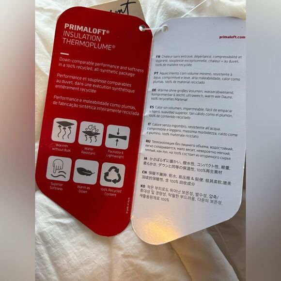 NWT Free People Movement In A Bubble Puffer Vest Painted White - Picture 11 of 11